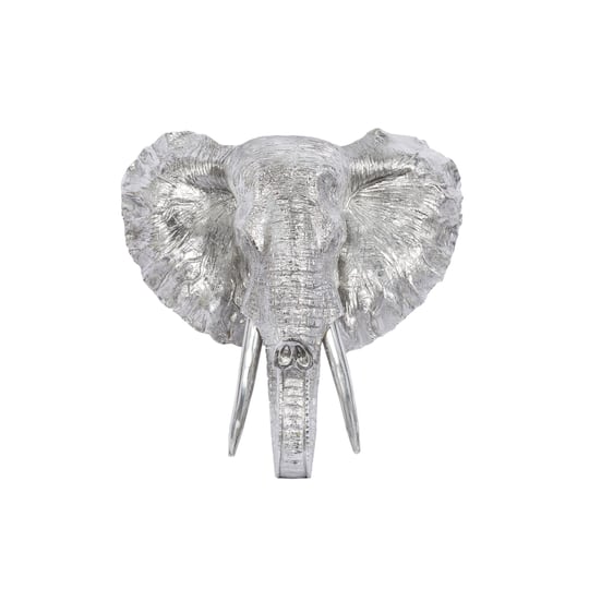 Silver Polystone Eclectic Wall Decor, 16" x 16"